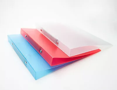 £11.49 • Buy Janrax Slim Translucent Ringbinders - Filing Ring Binder 20mm Spine