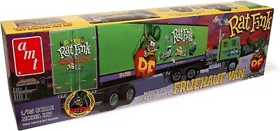 AMT Ed Roth's Rat Fink Beaded Panel Fruehauf Van 1/25 Scale Model Kit (1292) • $43.97