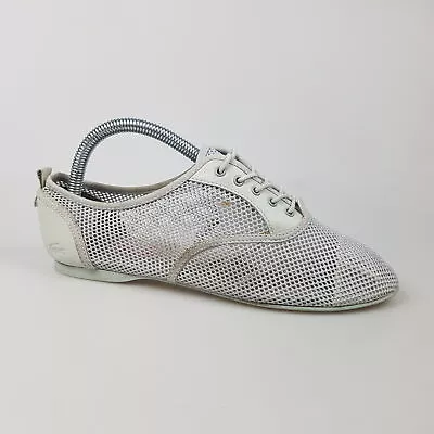 Women's LACOSTE 'Denbury' Sz 6.5 US Shoes Grey Mesh Casual | 3+ Extra 10% Off • $31.49