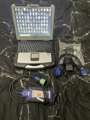 $2500 • Buy DIESEL DIAGNOSTIC SCANNER VOLVO TRUCK TOOL JPRO CUMMINS CAT ET DETROIT 2023 Kit