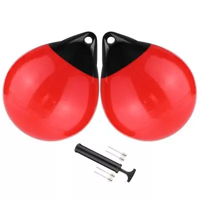 VINGLI 2 PCS Mooring Buoy Boat Fenders Ball Round Anchor Buoy Dock 11.8''x13.8  • $36.99