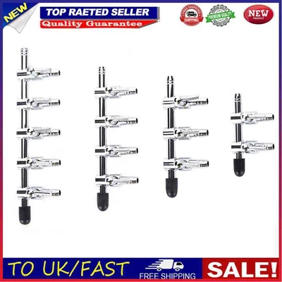 £3.59 • Buy Air Flow Line Stainless Steel Control Valve Aquarium Pump Tube Splitter