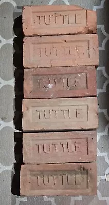 Vintage Reclaimed Bricks Lot Of 6 • $40