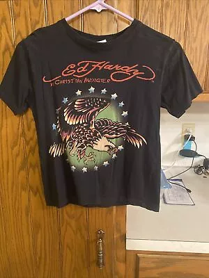 Ed Hardy Shirt Black Youth Small • $8