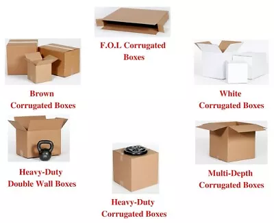 24 - 26  Corrugated Boxes MANY Sizes Available Shipping/Moving Boxes Multi Pack • $54.71