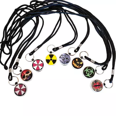 Halloween Costume Accessory LED Lighted Necklace Trick Or Treat Safety Or Party • $14.99