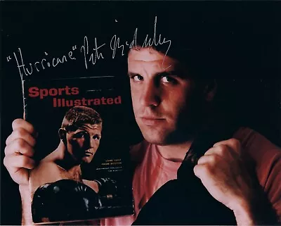 PETER McNEELEY 8X10 SIGNED PHOTO BOXING PICTURE AUTOGRAPHED IN PERSON • $29.99