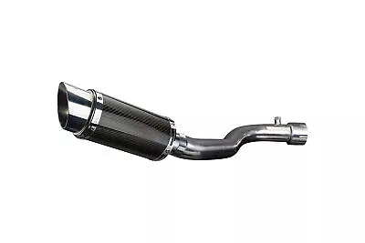 Suzuki GSX-R1000  Slip On Mini 8  Carbon Fiber Round Muffler Exhaust 07 08 • $339.99