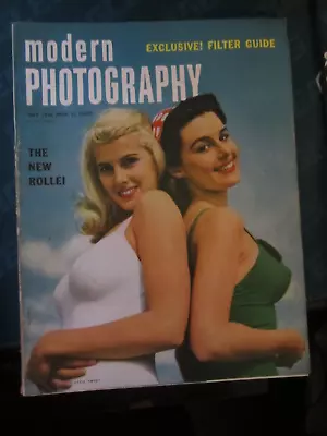 Modern Photography Magazine May 1953 The New Rollei Filter Guide PL 50 • $14.99