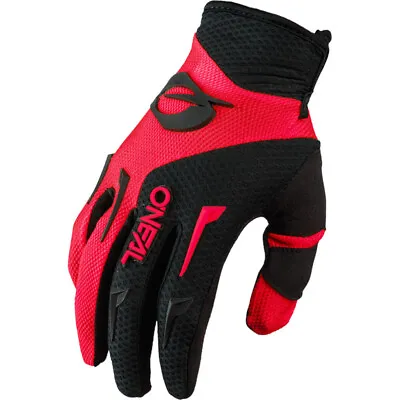 NEW Oneal Element Red/Black Dirt Bike Gloves • $20