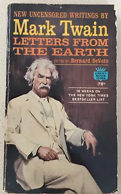 Mark Twain:  Letters From The Earth  - New Uncensored Writings • $8