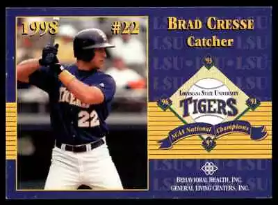 1998 Behavior Health General Living Center Brad Cresse LSU Tigers #5 • $1.99