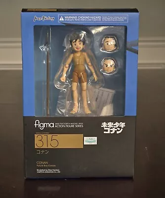 Figma 315 Future Boy Conan Figure Max Factory COMPLETE MINT RARE - Miyazaki • $175