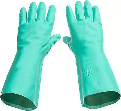Tusko Products Best Nitrile Rubber Cleaning Household Dishwashing Gloves XL • $10.72