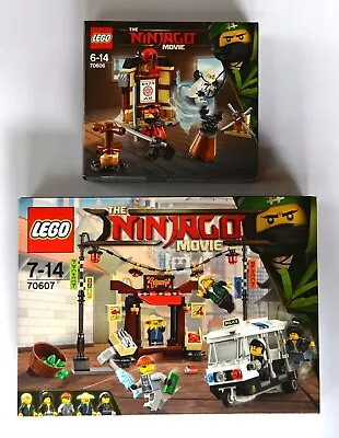 LEGO The Ninjago Movie 70606 Spinjitzu Training & 70607 City Chase • $65