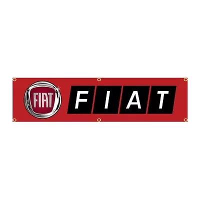 Fiat Flag Banner 1.5 X 6FT Performance Racing • $12.89