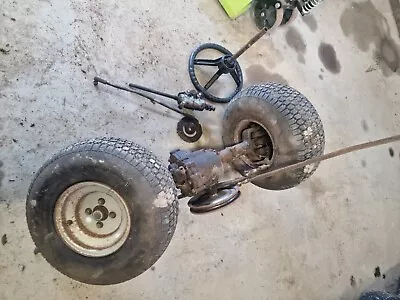£200 • Buy Mtd Ride On Lawn Mower 4 Wheel Steer Back Axle 4wd 4x4 Conversion Wheel Horse 
