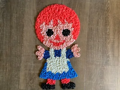 Vintage RAGGEDY ANN Melted Plastic Popcorn Decoration Hard To Find Many. • $17.50