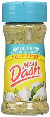 Mrs. Dash Salt-Free Seasoning Blend Garlic And Herb 2.5 Ounce • £9.26