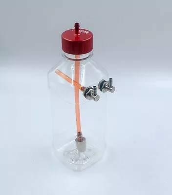410ml (13.9oz) Clear Fuel Tank With Metal Cap For RC Airplane Gasoline Engine • $17