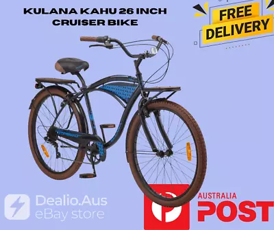 New Kulana Kahu 26 Inch Cruiser Bike | LAST CHANCE BUY | FREE DELIVERY • $208.95