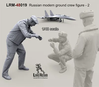 £11.35 • Buy Live Resin 1/48 Modern Russian Avia Ground Crew Vol. 2