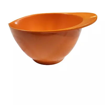 Williams Sonoma - 4 Quart - Burnt- Orange Melamine Mixing Bowl - Pre-owned • $14