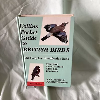 Collins Pocket Guide To British Birds By Richardson R.A. Hardback Book • £5.99