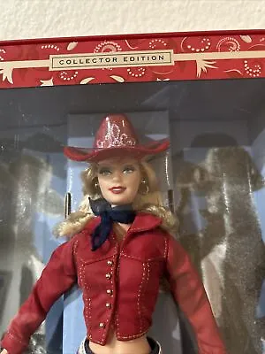Barbie Western Chic Collector Edition Doll Mattel 55487 2001 Pretty Blonde • $44.99