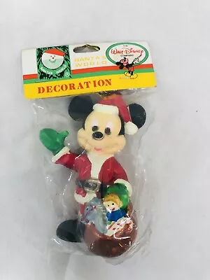 MICKEY MOUSE Santa - Vintage KURT ADLER  Christmas Ornament Sealed - DISNEY • $13.99