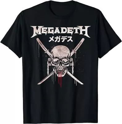 Megadeth Band Short Sleeve Gift For Fan Black All Size S-2345XL Unisex T-Shirt • $14.99