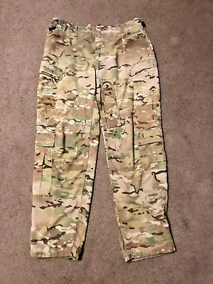 Military Aircrew ACU PANTS Large Regular 39x33 Cargo  Camo Hot WX Multicam #2093 • $17.84