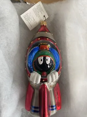 Christopher Radko Marvin The Martian Glass Ornament Warner Bros.  #740/7500 • $90