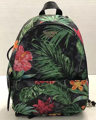 2018 Victoria Secret Tropic Jetsetter Floral Hawaiian Mini Backpack Bag Purse • $42.50