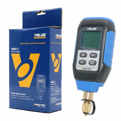 $142.11 • Buy VMV-1 High Precision Digital Vacuum Gauge Tester Pressure Vacuum Meter 0-10000Pa