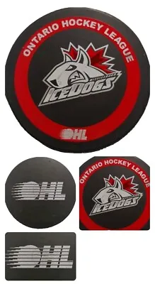 Mississauga Icedogs Ohl Official Hockey Puck Viceroy Mfg. Made In Canada 🇨🇦 • $39.99