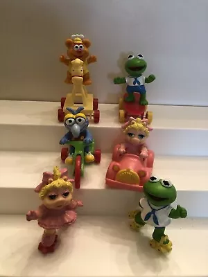 Vintage 1987 McDonalds Muppet Babies Happy Meal Toys COMPLETE With BOTH U3's • $24.75