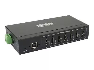 Tripp Lite USB 2.0 Hub Industrial 7-Port 15kV ESD Immunity Metal Mountable • $96.33