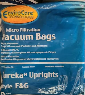 Eureka Allergy Vacuum F&G Bag 9PK 216-9 • $14.28