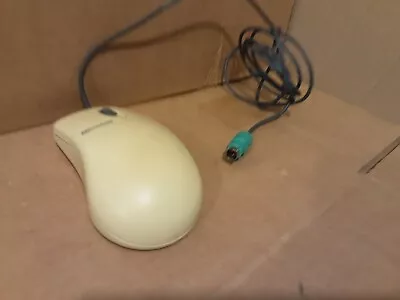 Vintage Microsoft IntelliMouse PS/2 Ball Mouse X08-70391 ID: 63618-576 • £15.99