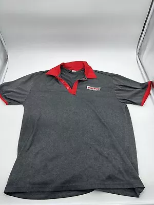 $9.99 • Buy Krispy Kreme Donuts Employee Uniform Mens Size Medium Polo Shirt Top