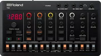 Roland Aira Compact T-8 Beat Machine Portable Drum Machine And Bass Synth • $199.99
