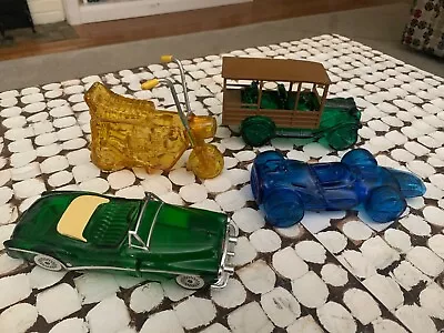 Vintage Avon Vehicle Car Lot Station Wagon Indy RaceCar Motorcycle Buick Skylark • $21.50