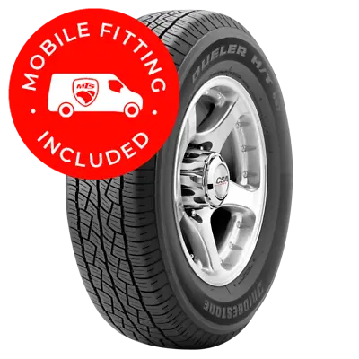 4 Tyres Inc. Delivery & Fitting: Bridgestone: Dueler H/t 687 - 225/65 R17 101h • $1120