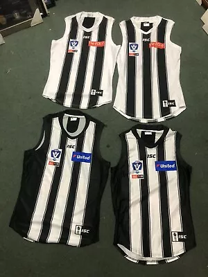 2019 Collingwood VFL Player Issue Jumpers No Number $85 Each HOME AND AWAY-Sizes • $85