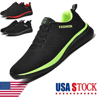 Men's Casual Sports Jogging Shoes Outdoor Gym Running Sneakers Athletic Tennis • $22.49