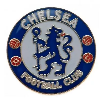 Chelsea Football Club Metal Pin Badge Club Crest Blues Gift Official • £7.99