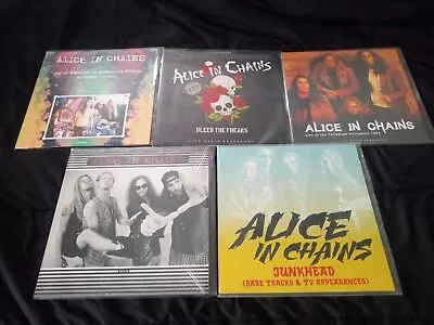 Alice In Chains Live Lot Of 5 Different Vinyl Albums 🚨🤘 • $105