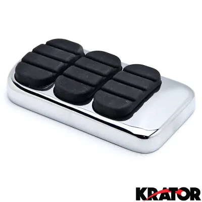 Chrome Brake Pedal Pad Cover For Kawasaki Vulcan 900 Classic 2006-2013 • $23.99