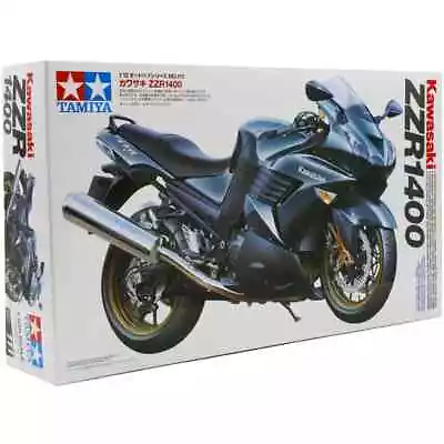 Tamiya 1/12 Kawasaki ZZR1400 Sports Motorbike Plastic Model Kit 14111 Scale 1:12 • £38.20